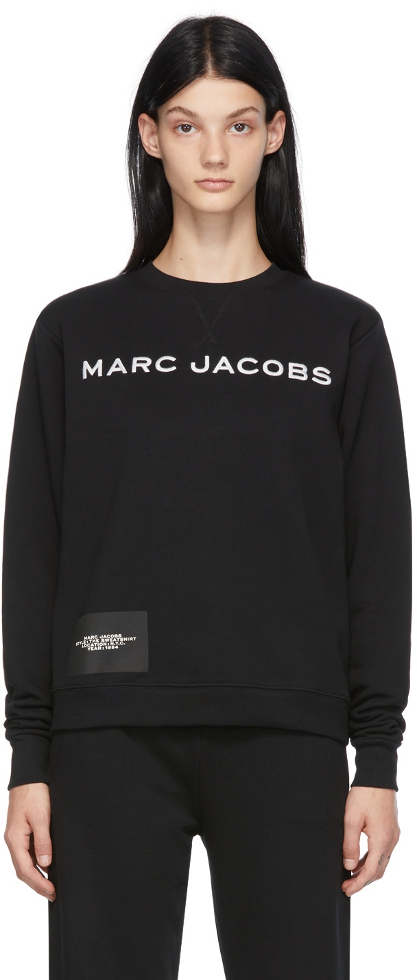 Marc Jacobs Black 'The Sweatshirt' Sweatshirt Marc Jacobs