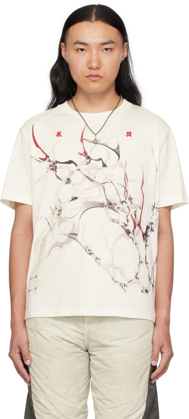 Photo: KUSIKOHC Off-White Printed T-shirt