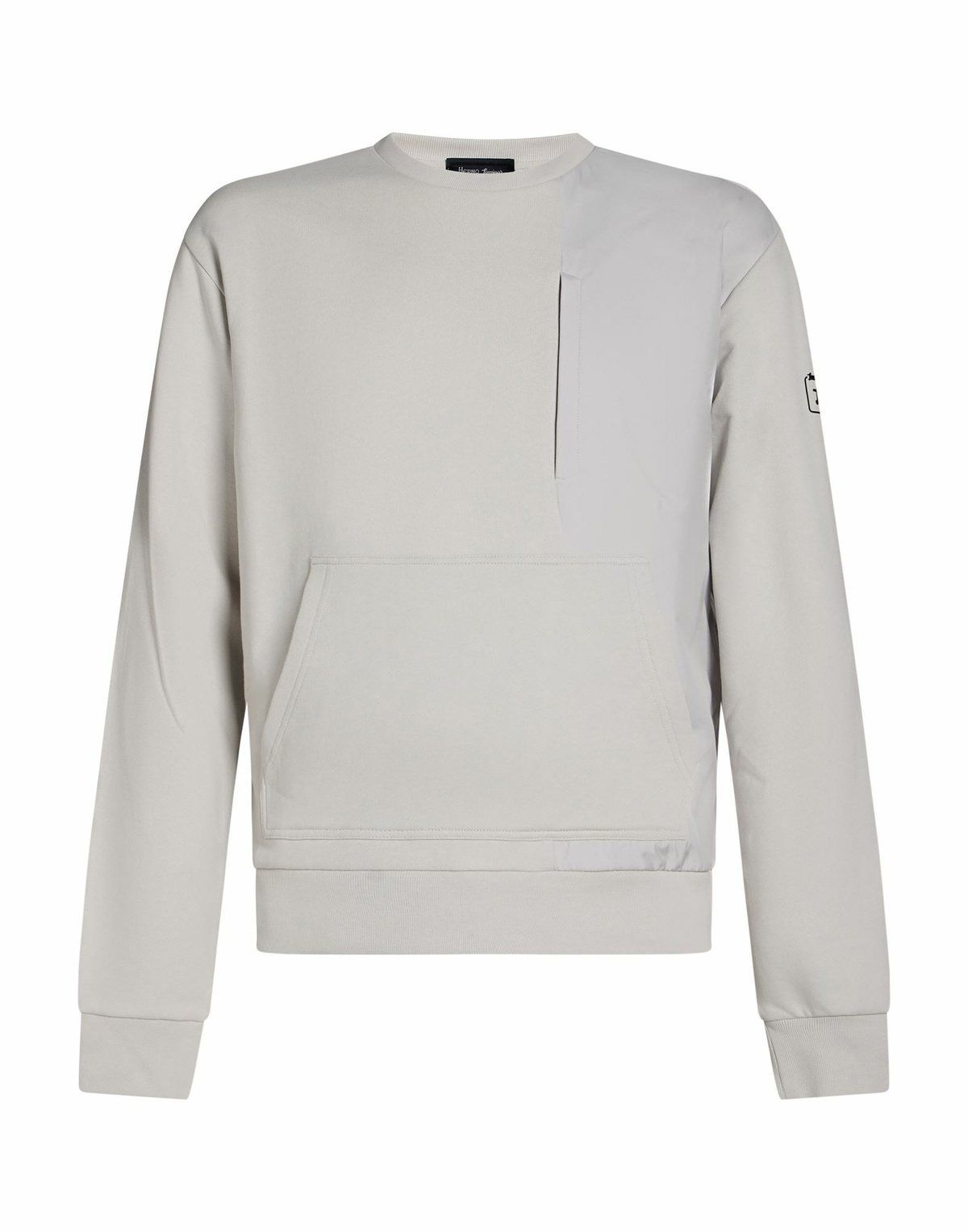 Herno Laminar Mens Sweatshirt Light in Grey