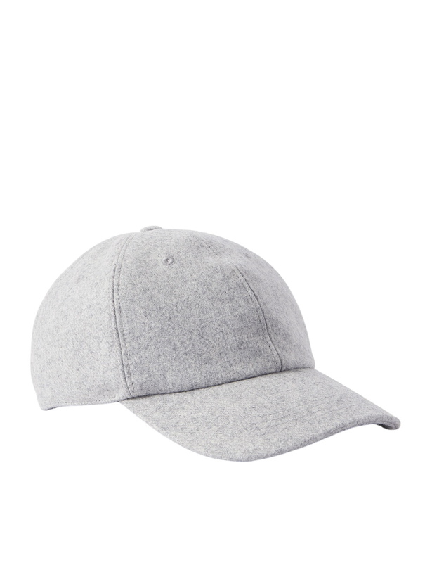 Photo: The Elder Statesman - Wool and Cashmere-Blend Baseball Cap