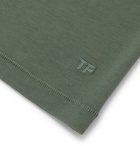 TOM FORD - Lyocell and Cotton-Blend Jersey T-Shirt - Green