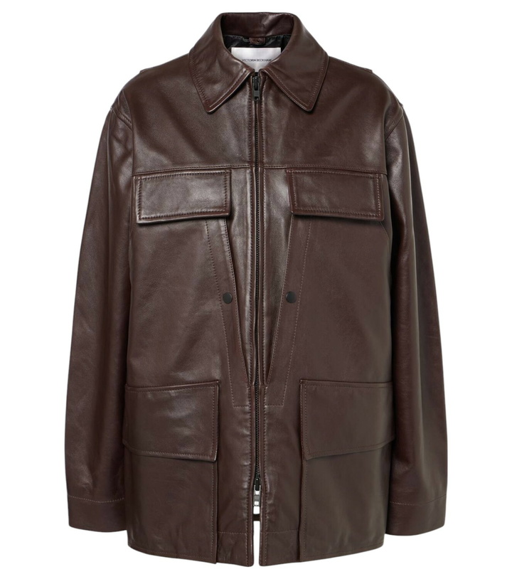 Photo: Victoria Beckham Chore leather jacket