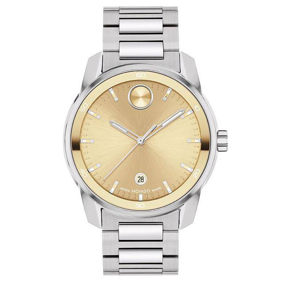 Movado Bold Quartz Gold-tone Dial Mens Watch 3601203 Movado