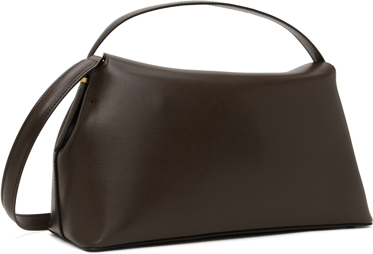 TOTEME Black T-Lock Top Handle Bag