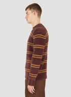 La Maille Pescadou Sweater in Brown