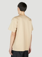 Burberry - Logo Patch T-Shirt in Beige