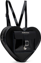 Dr. Martens Black Heart Shaped Leather Backpack