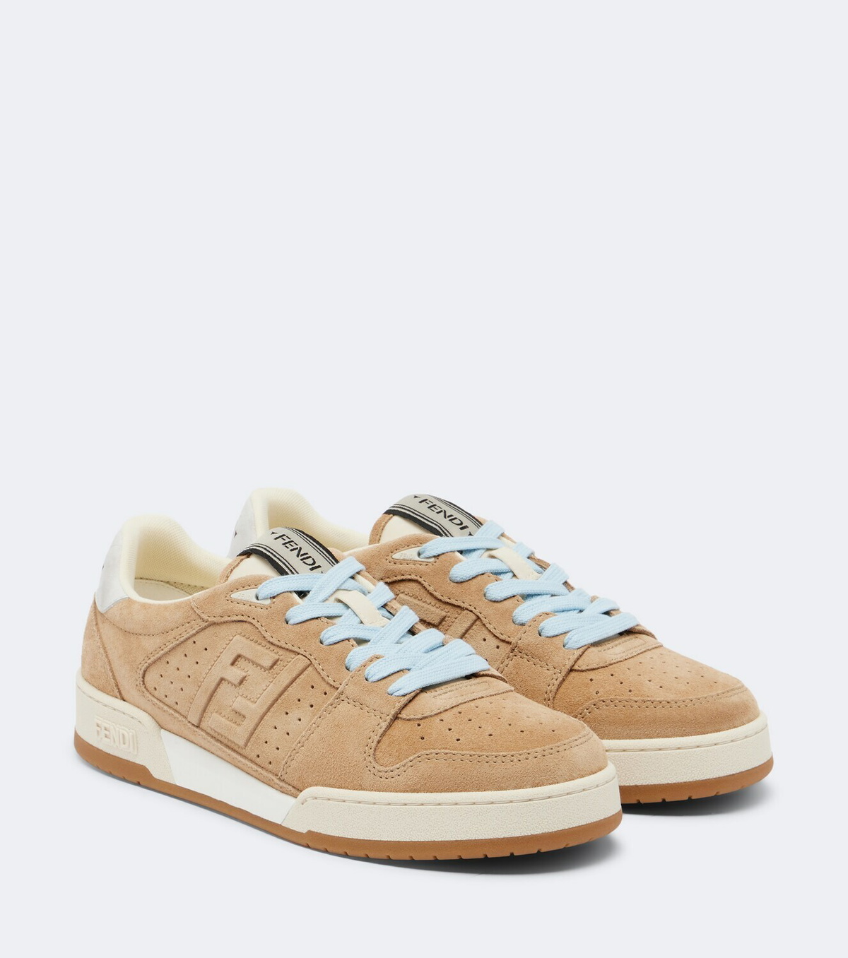 Fendi Fendi Match suede sneakers