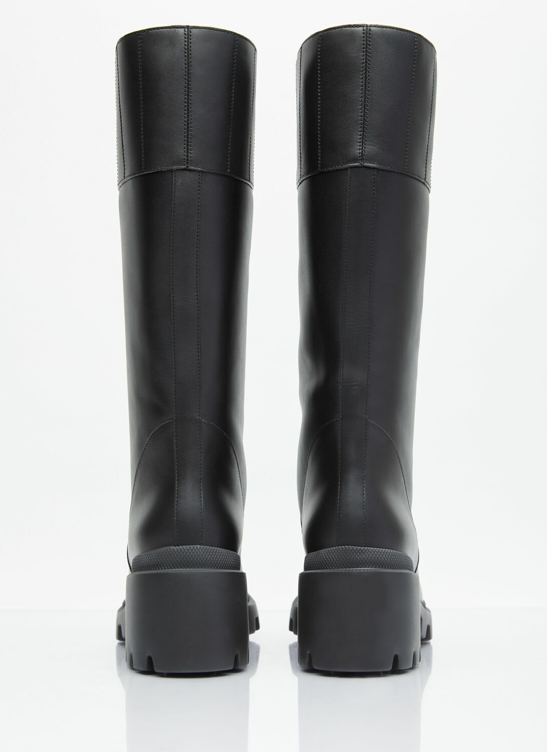 Gucci Interlocking G High Leather Boots