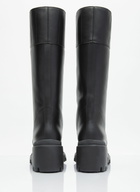 Gucci Interlocking G High Leather Boots