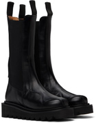 Toga Pulla SSENSE Exclusive Black Chelsea Boots