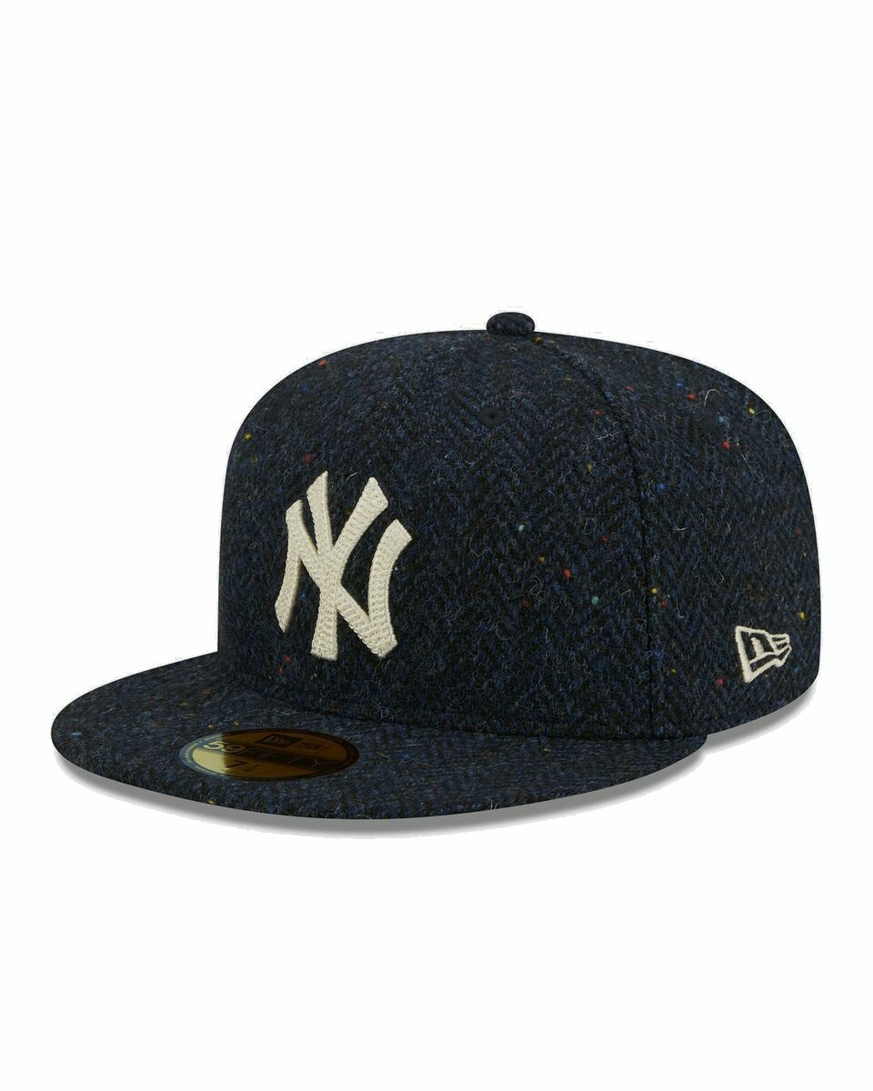 Photo: New Era Tweed 59 Fifty New York Yankees Blue - Mens - Caps