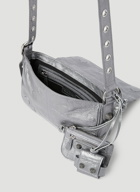 Balenciaga - Le Cagole Crossbody Bag in Silver