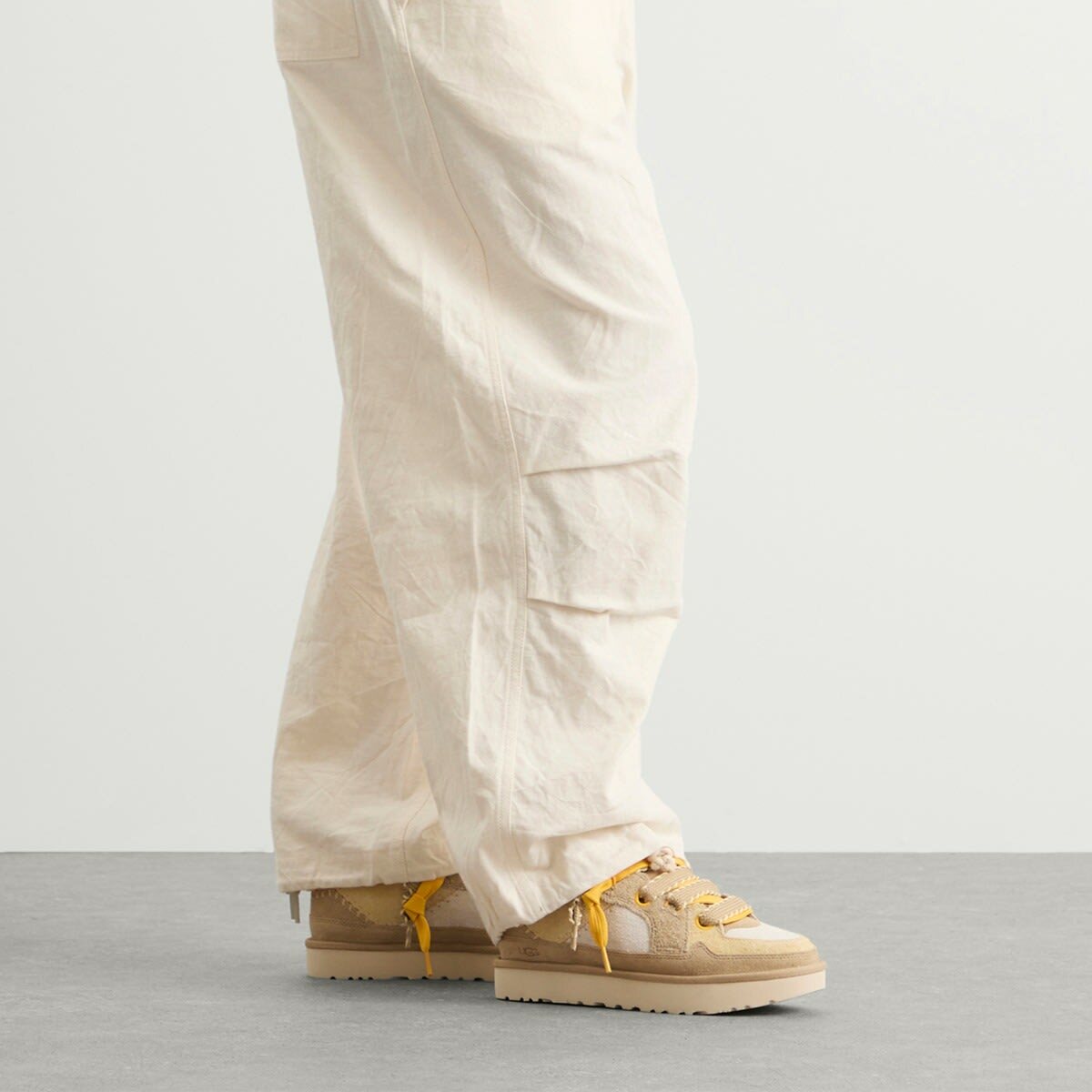 UGG Women's Lo Lowmel Sneaker in Mustard Seed