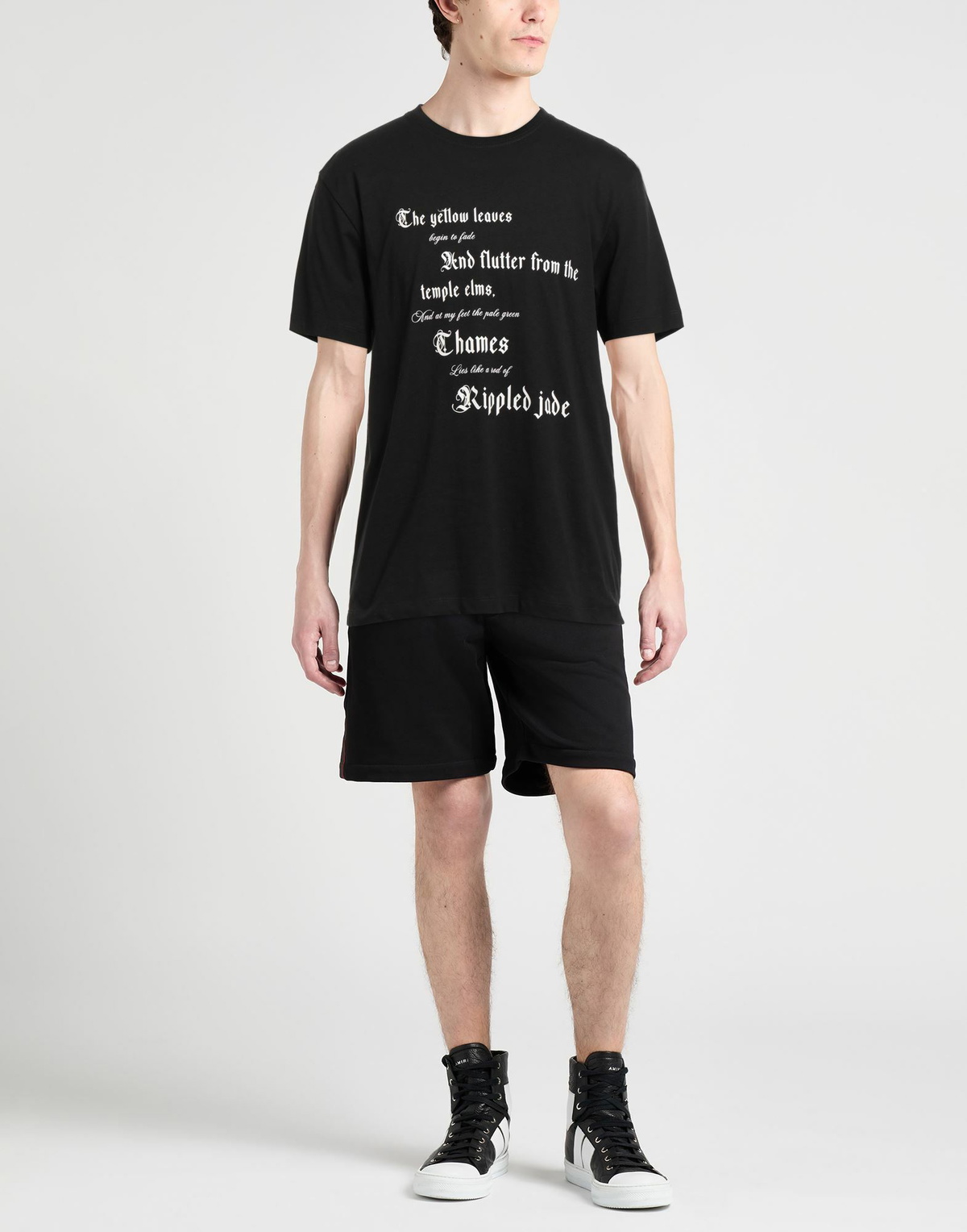 Mcqueen Mens T-shirt in Black