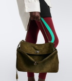 Balenciaga Rodeo Medium suede shoulder bag