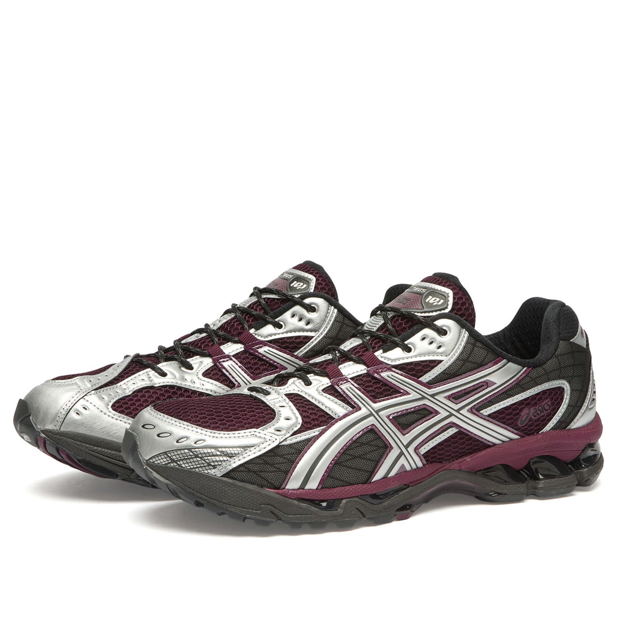 Asics Gel-Nimbus 10.1 Sneakers in Beniimo Purple/Pure Silver