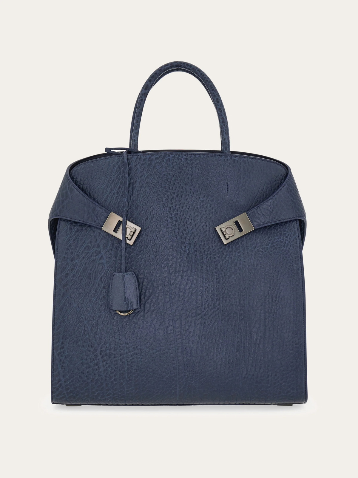 Ferragamo Mens Hug tote bag in Blue