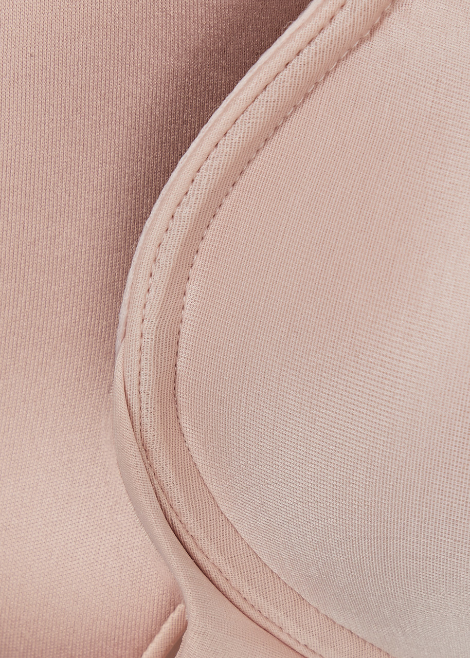Wolford Sheer Touch Satin Push-up bra Rose