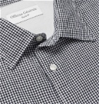 OFFICINE GÉNÉRALE - Giacomo Gingham Cotton and Linen-Blend Shirt - Black