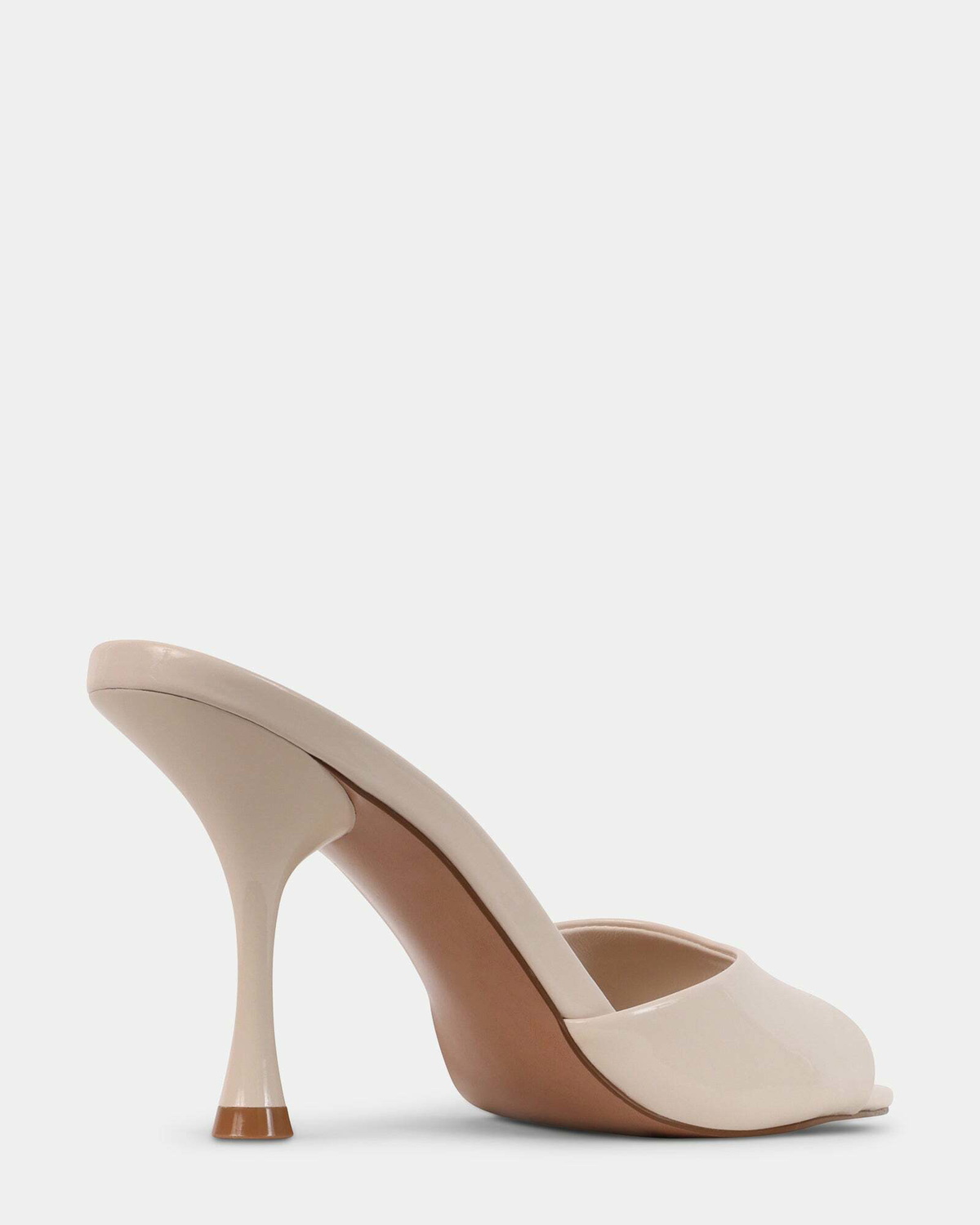 Steve Madden Santii Heels in Natural Patent