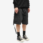 Mastermind Japan Men's x Alpha Cargo Short in Black