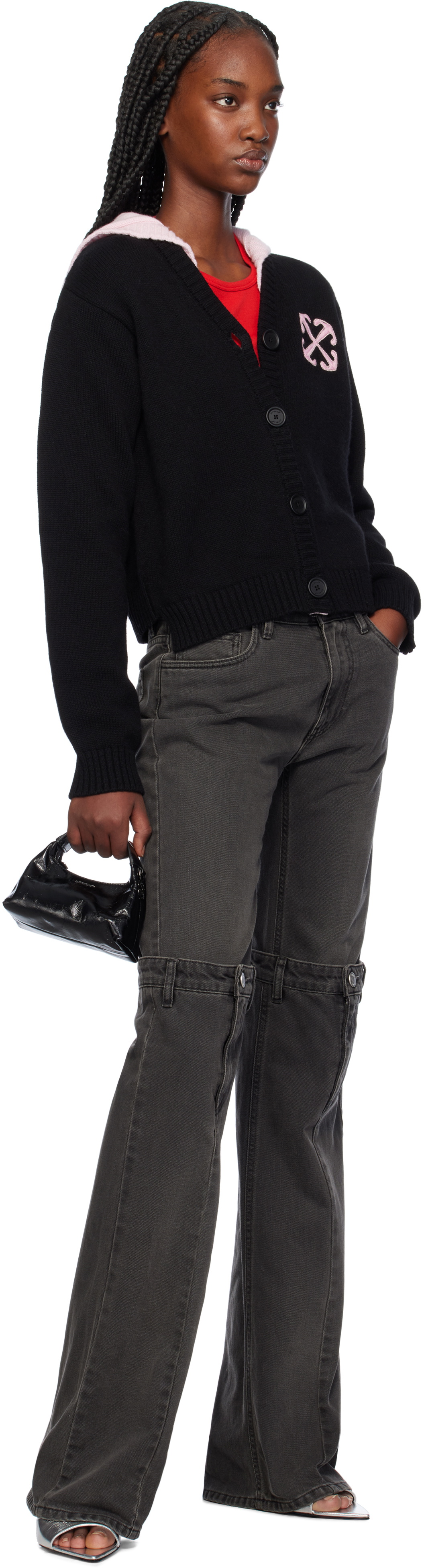 Off-White Black Arcade Shoulder Bag Off-White