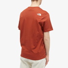 The North Face Men's Graphic T-Shirt in Brandy Brown