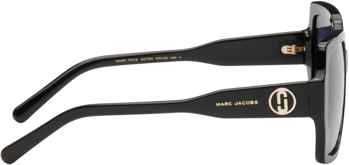 Marc Jacobs Black Square Logo Sunglasses