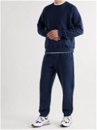 Organic Basics - Tapered Organic Cotton-Jersey Sweatpants - Blue