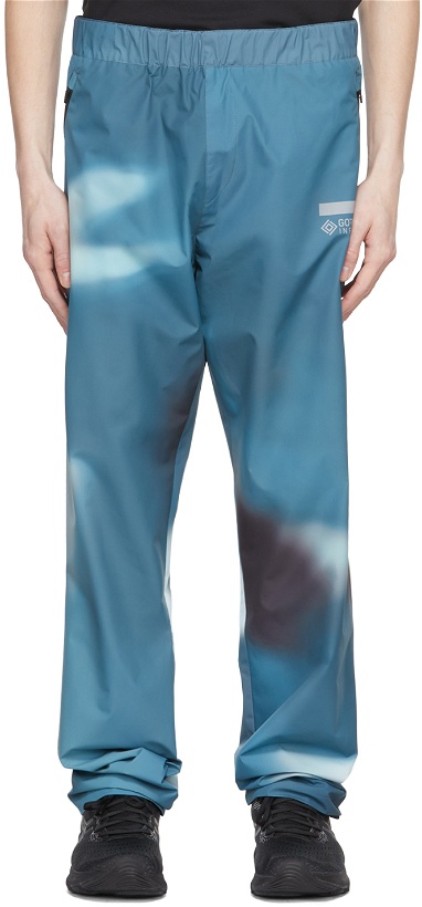 Photo: AFFXWRKS Blue Polyester Trousers