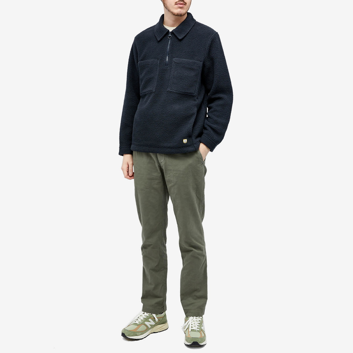 Save Khaki Men's Original Light Twill Chino in Thyme