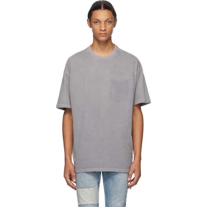 Photo: Ksubi Grey Super Ghost T-Shirt