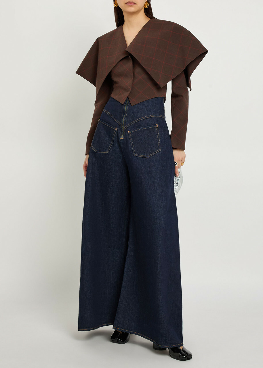 A.W.A.K.E Mode Wide-leg Jeans Indigo