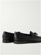 G.H. Bass & Co. - Weejuns Heritage Larkin Leather Tasselled Loafers - Black