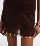 Oséree Lumière cutout minidress