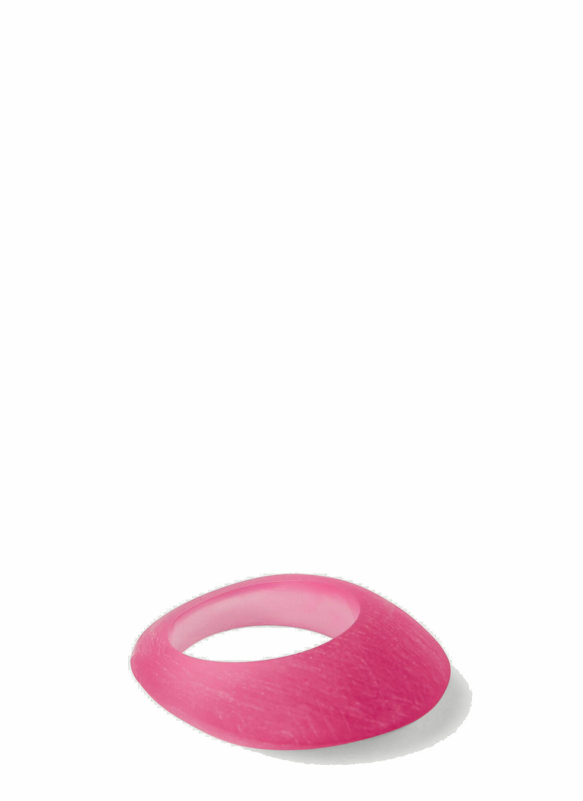 Photo: Saint Laurent - Resin Ring in Pink