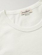 Alexander McQueen - Embellished Cotton-Jersey T-Shirt - White