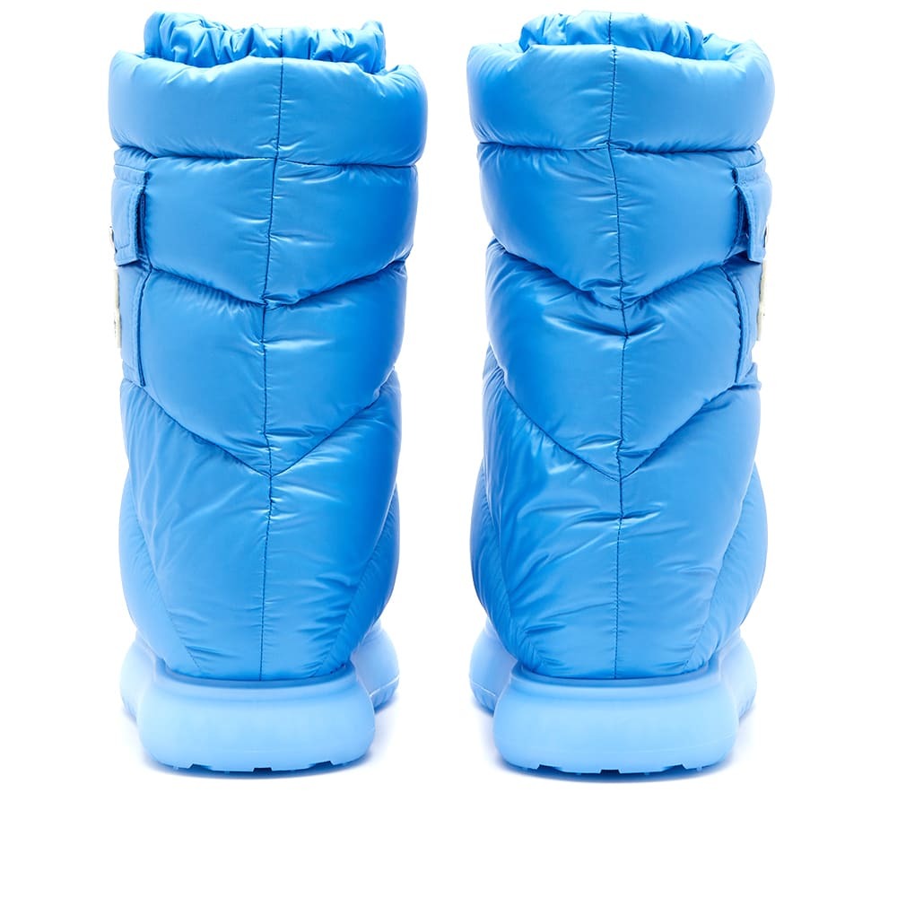 Moncler Women's Gaia Pocket Mid Padded Boot in Blue Moncler