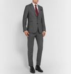 Paul Smith - Dark-Grey Soho Slim-Fit Mélange Wool and Silk-Blend Suit Jacket - Men - Gray