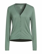 Majestic Filatures Womens Cardigan in Green