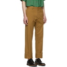 Dries Van Noten Brown Petrick Trousers