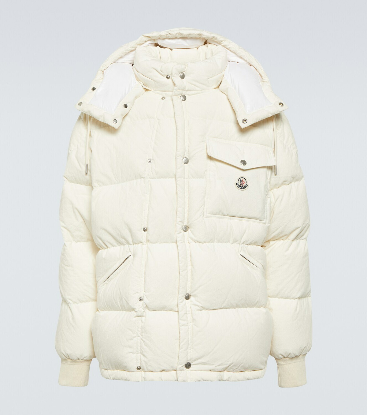 Moncler Veyre Cuffed Hooded Down Jacket Moncler