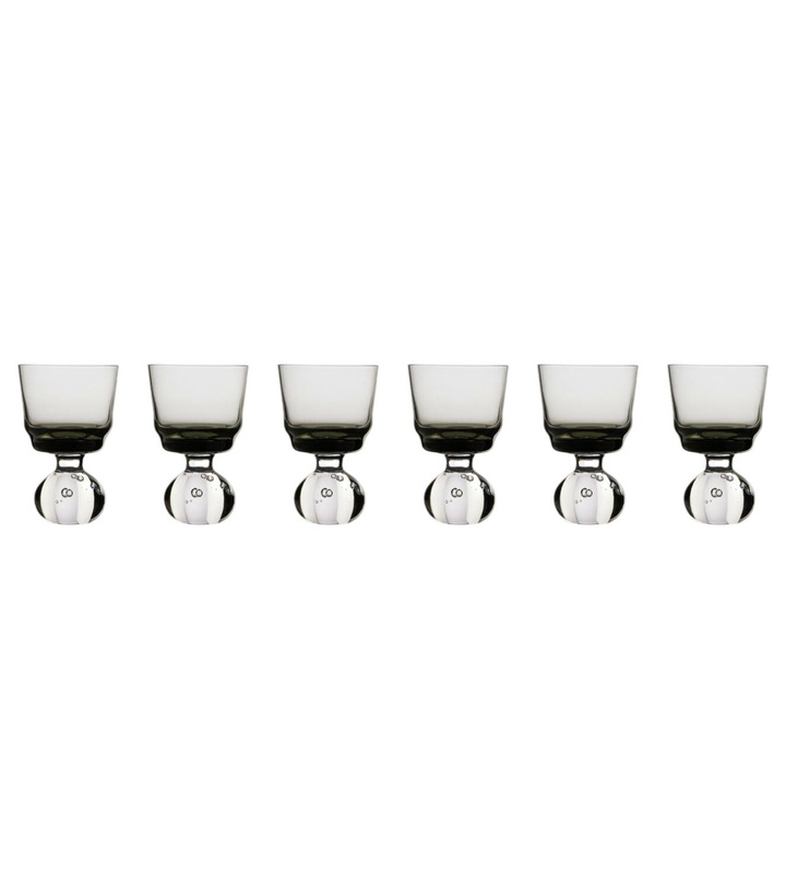 Photo: Serax Eternal Snow Small set of 6 glasses by Bela Silva