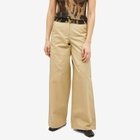 TheOpen Product Women's OPEN YY Khaki Wide-Leg Pants in Beige