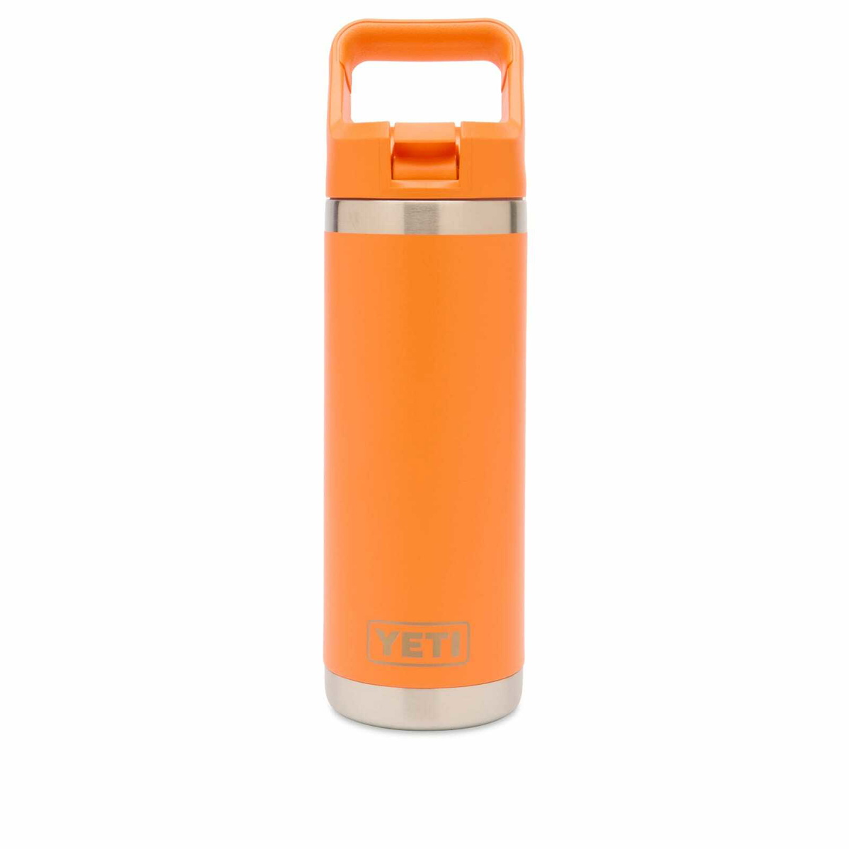 YETI 18oz Rambler Straw Bottle in King Crab 