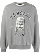 VERSACE - Sweatshirt With Logo Print