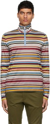 Paul Smith Multicolor Signature Stripe Print Sweater