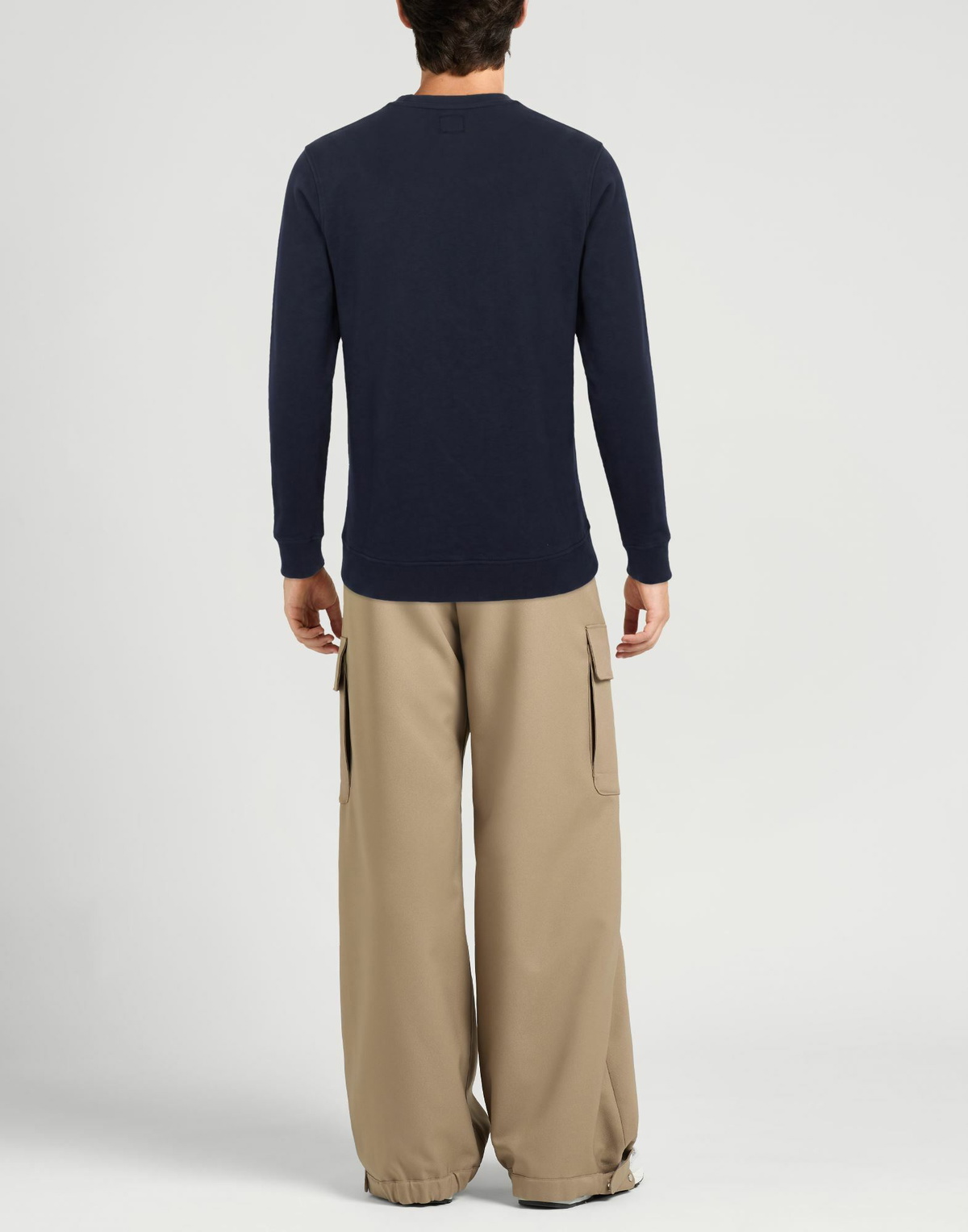 C. p. Company Mens Sweatshirt in Navy