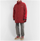 Balenciaga - Oversized Shell Jacket - Red
